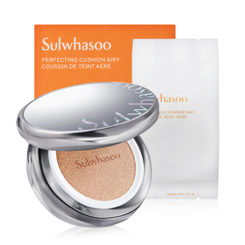 SULWHASOO Perfecting Cushion Airy (15g+Refill 15g) #23N1 Sand, Perfecting Cushion Airy (15g + Refill) , SULWHASOO , โซลวาซู , รองพื้นคุชชั่น SULWHASOO , คุชชั่น SULWHASOO , คุชชั่น sulwhasoo airy รีวิว , Sulwhasoo Cushion ราคา